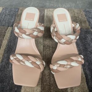 NWOT DOLCE VITA PAILY BRAIDED HEELS Size 9.5